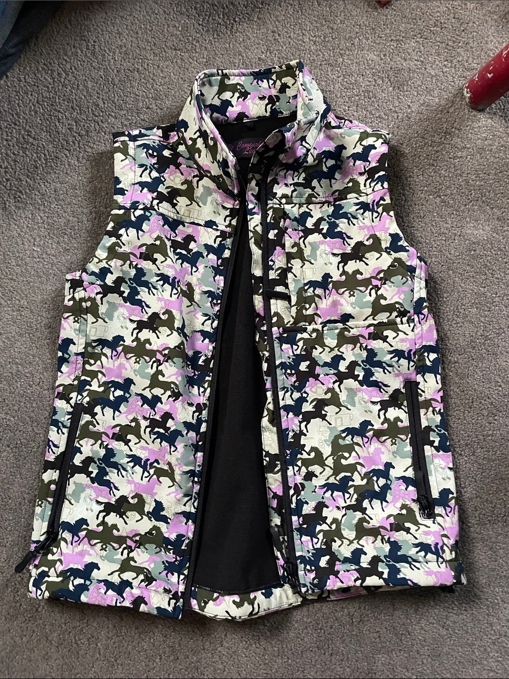 Cowgirl legend girls vest